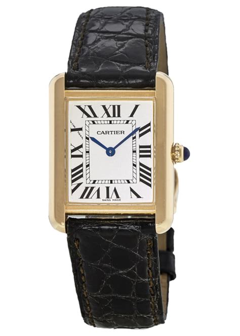 cartier tank women watch|authentic cartier tank watch.